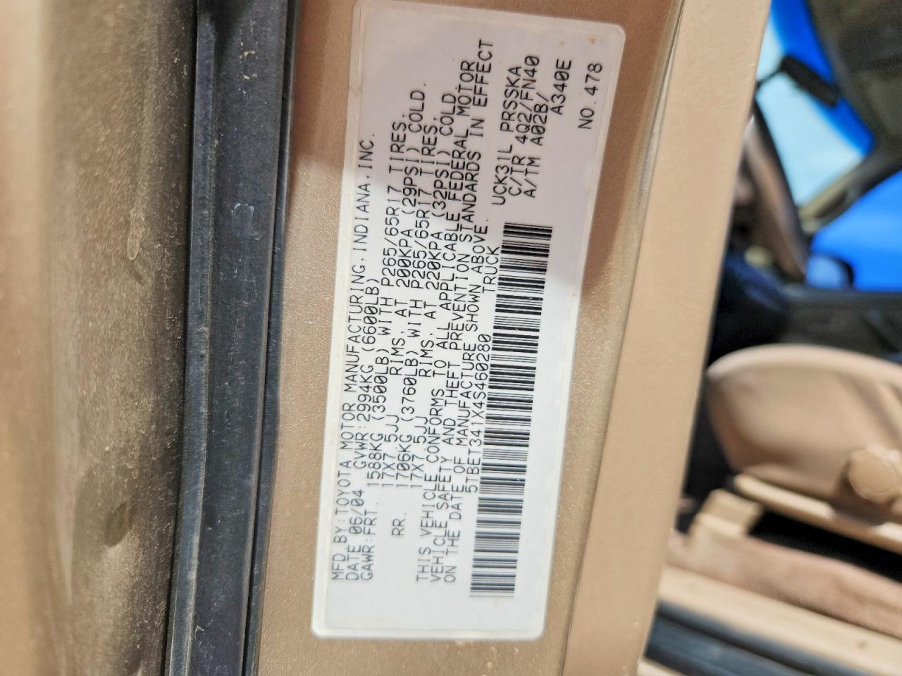 2004 Toyota Tundra Double Cab SR5