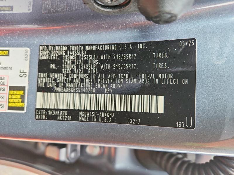 2025 Toyota Corolla Cross le