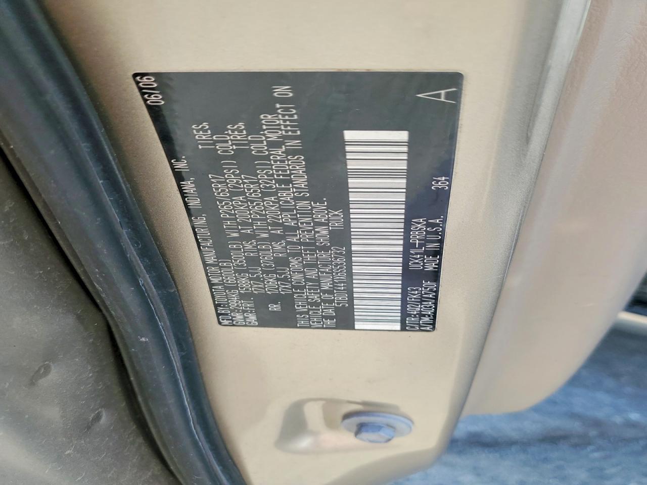 2006 Toyota Tundra Double Cab SR5