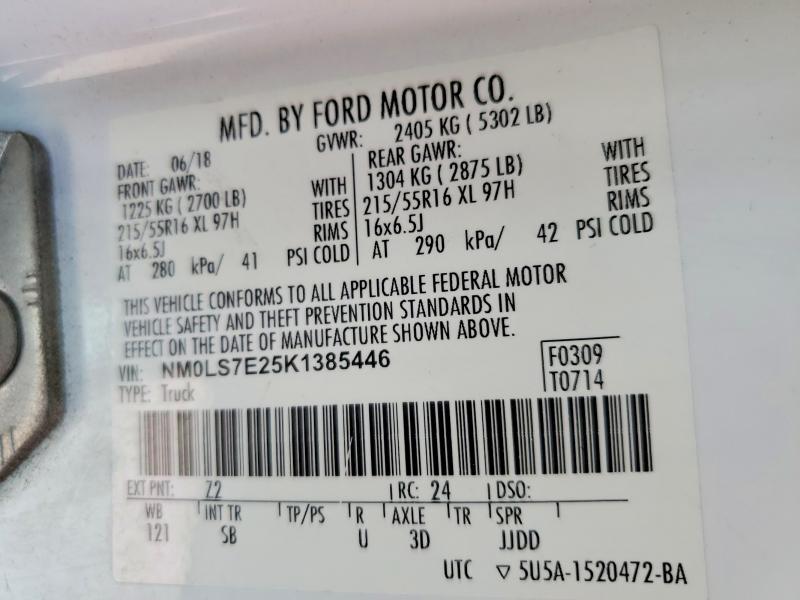 2019 Ford Transit Connect xl Utility / Service van