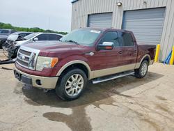 Ford salvage cars for sale: 2010 Ford F150 Supercrew