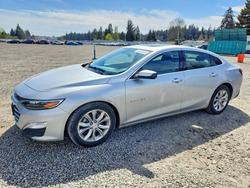 Salvage cars for sale from Copart Spanaway, WA: 2020 Chevrolet Malibu lt