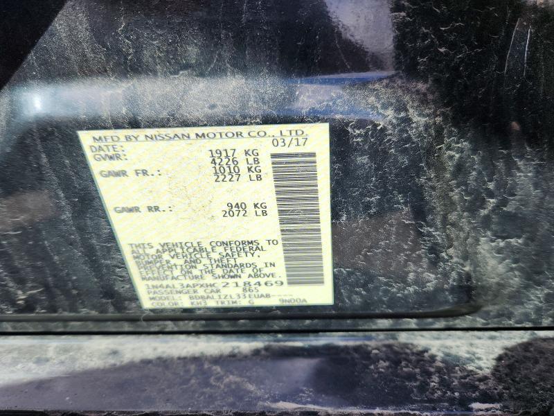 2017 Nissan Altima 2.5 sv