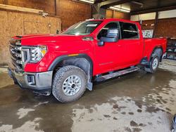 Salvage trucks for sale at Ebensburg, PA auction: 2022 GMC Sierra K2500 SLE