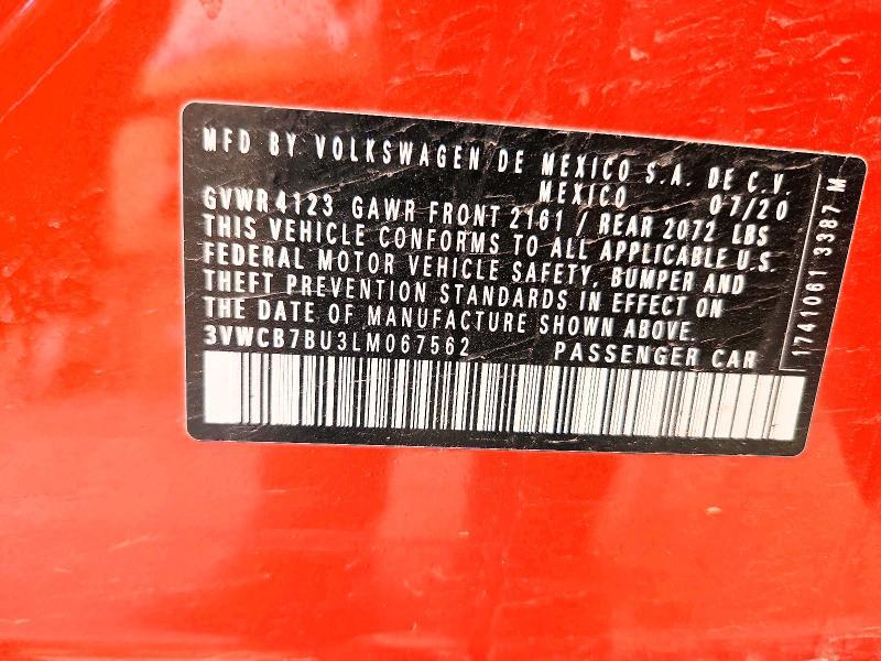 2020 Volkswagen Jetta s