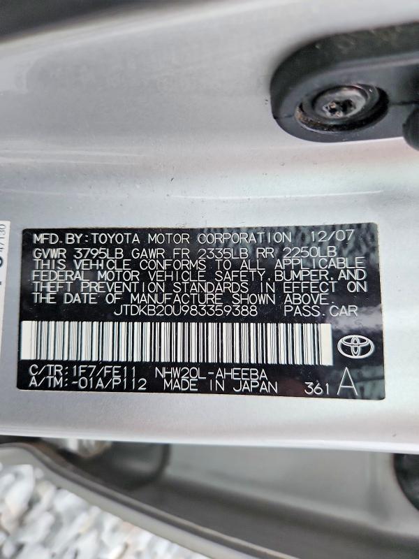 2008 Toyota Prius Base