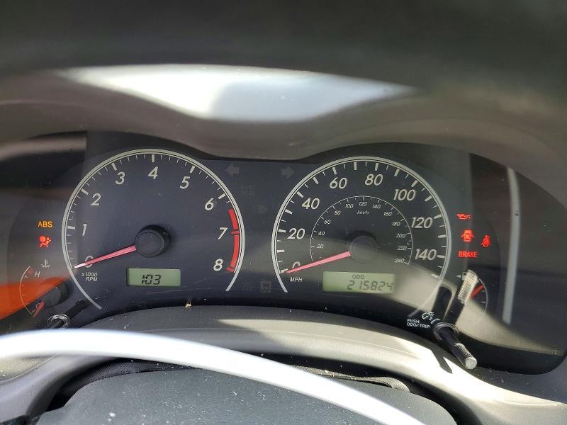 2009 Toyota Corolla le