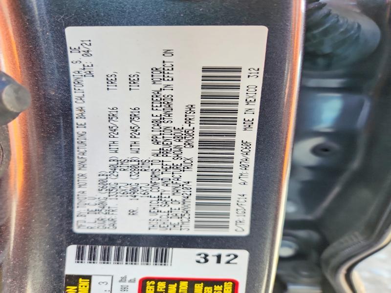 2021 Toyota Tacoma SR5 V6