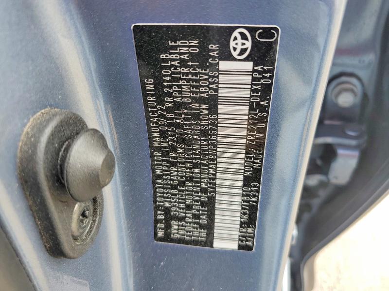 2022 Toyota Corolla le