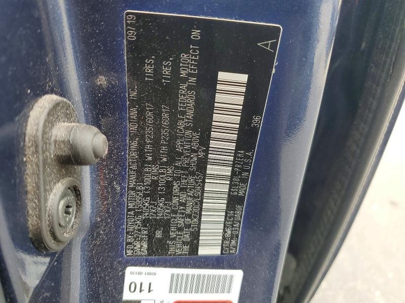 2020 Toyota Sienna le 8-passenger