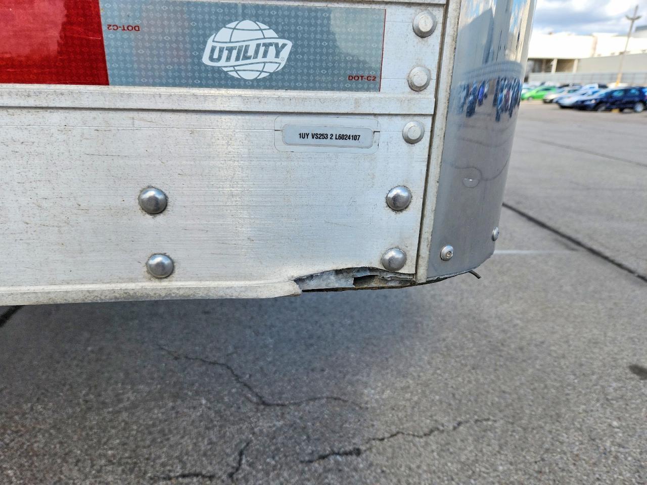 2020 Utility VS2RA Refrigerated Van Trailer