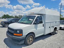 Salvage trucks for sale at Riverview, FL auction: 2017 Chevrolet Express G3500