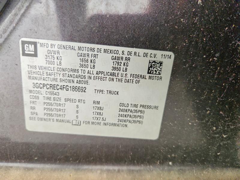 2015 Chevrolet Silverado C1500 LT