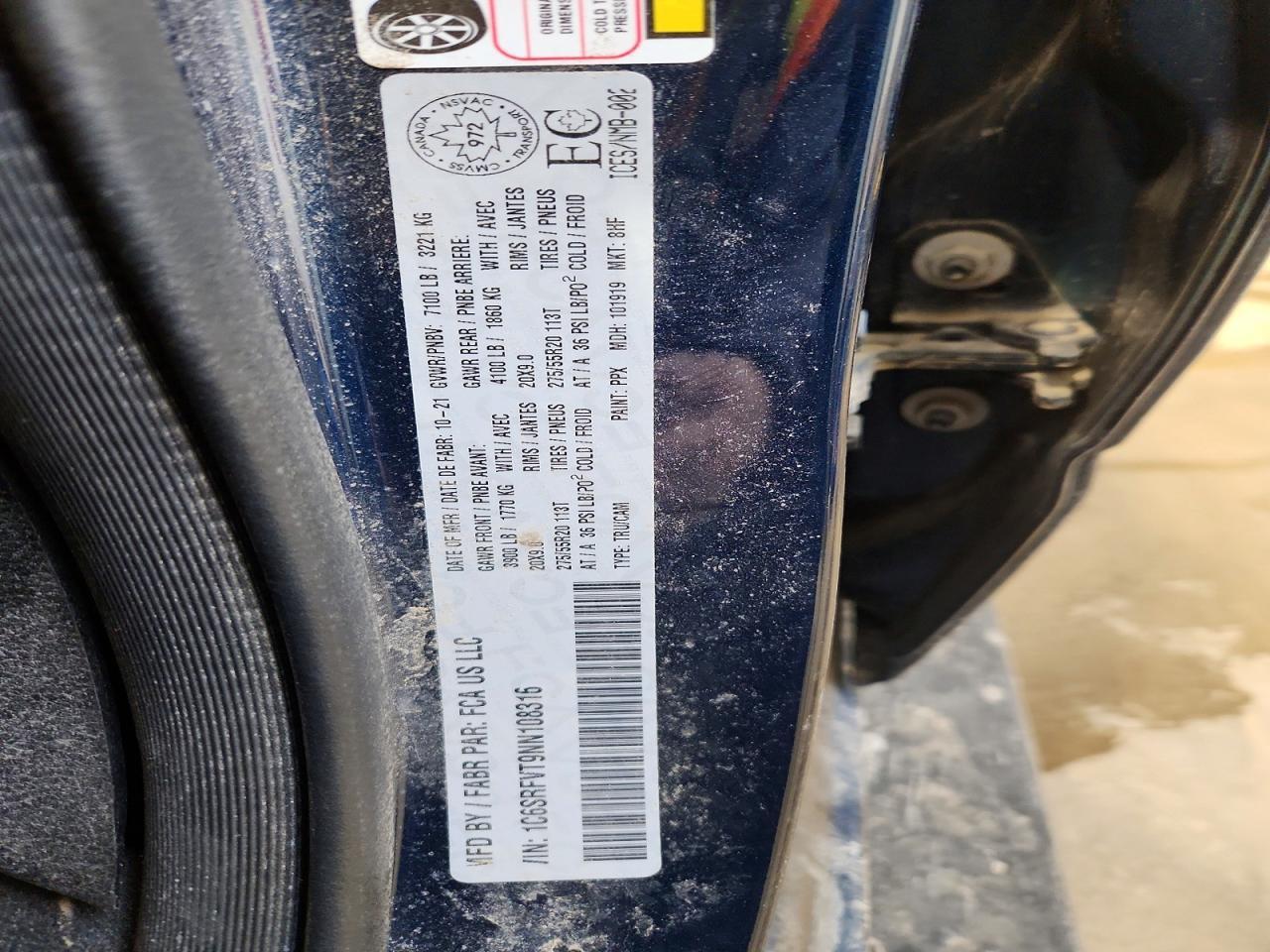 2022 Dodge RAM 1500 Sport