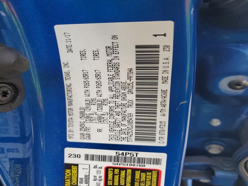 2018 Toyota Tacoma TRD Sport