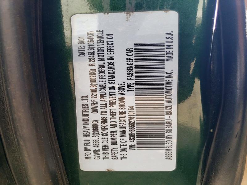 2002 Subaru Legacy Outback