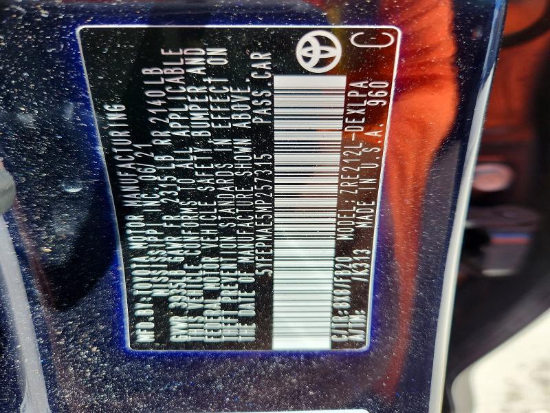 2021 Toyota Corolla le