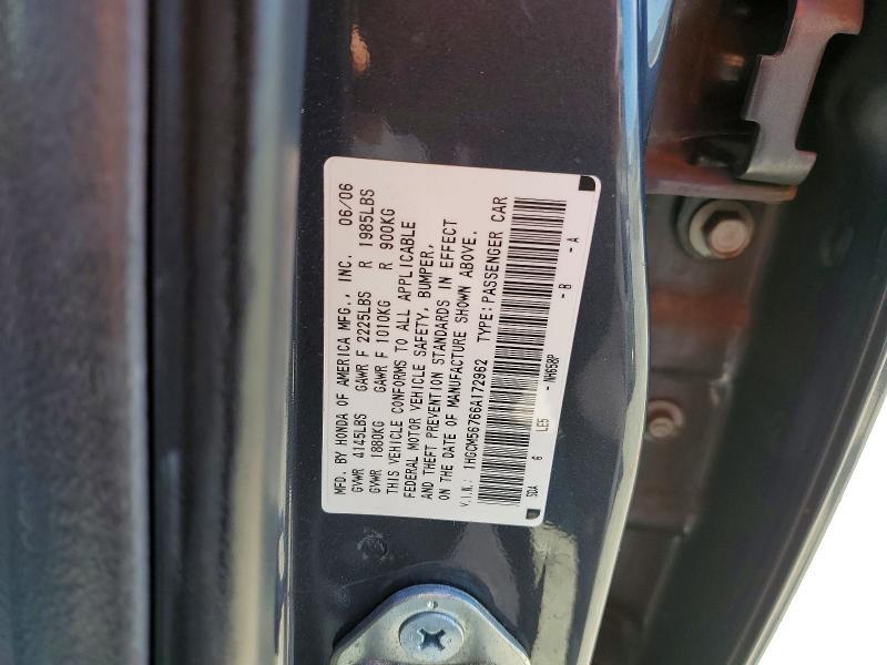 2006 Honda Accord ex