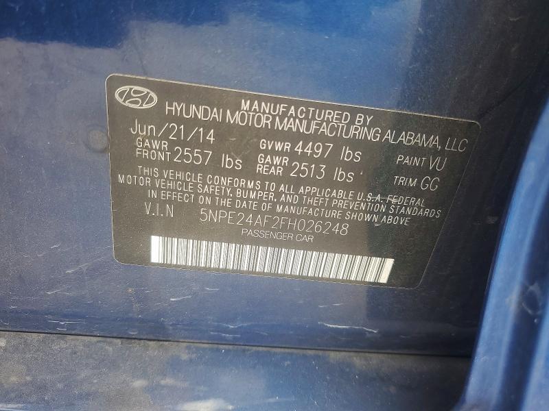 2015 Hyundai Sonata se