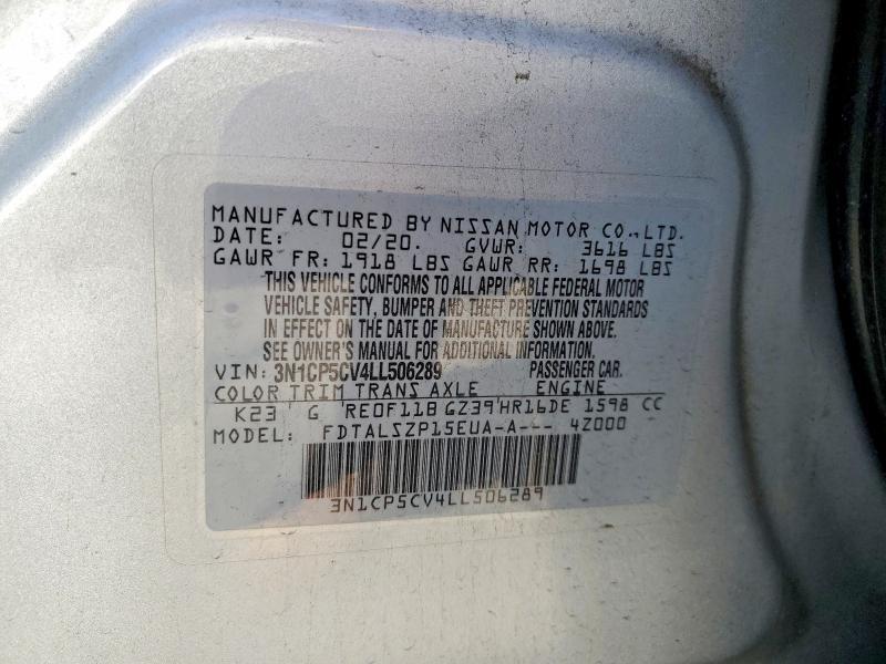 2020 Nissan Kicks sv