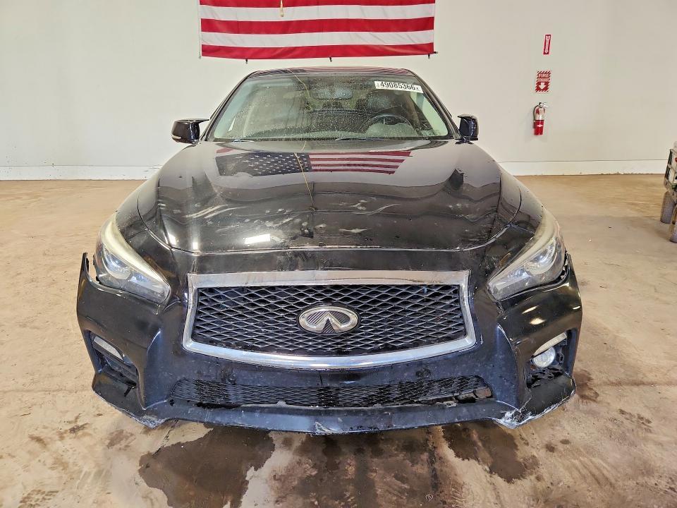 2016 Infiniti Q50 red Sport 400