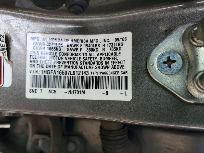 2007 Honda Civic lx