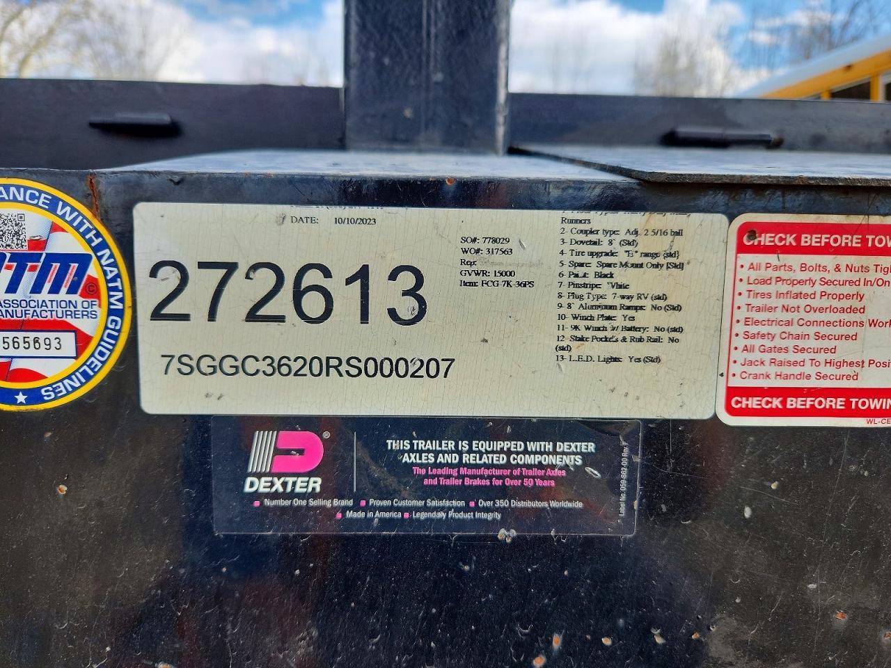 2024 Appalchian Equipment Trailer