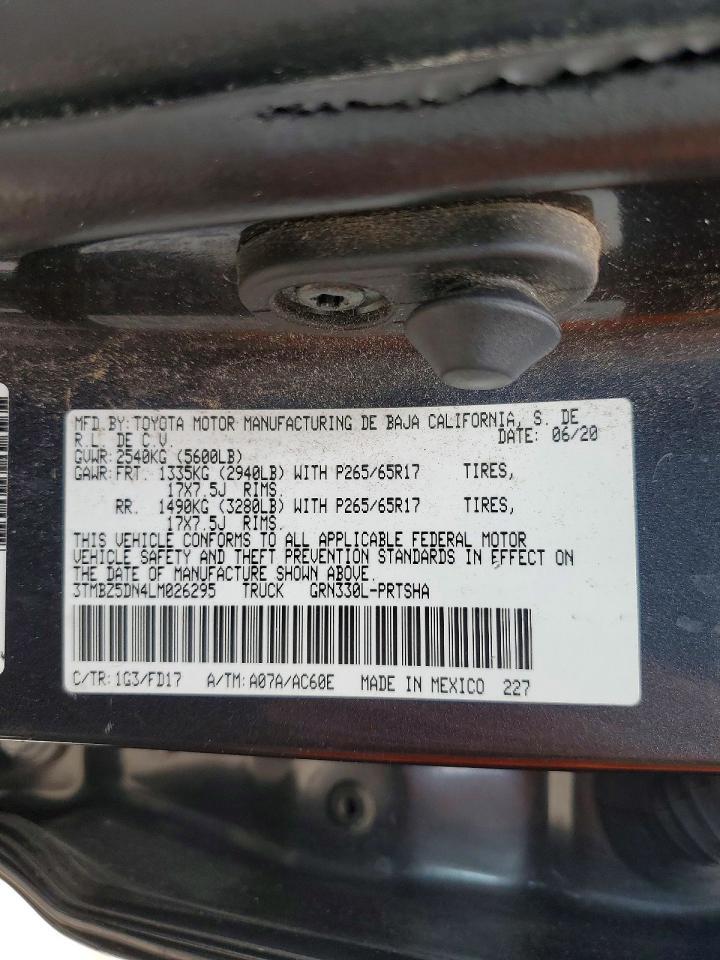 2020 Toyota Tacoma TRD Sport