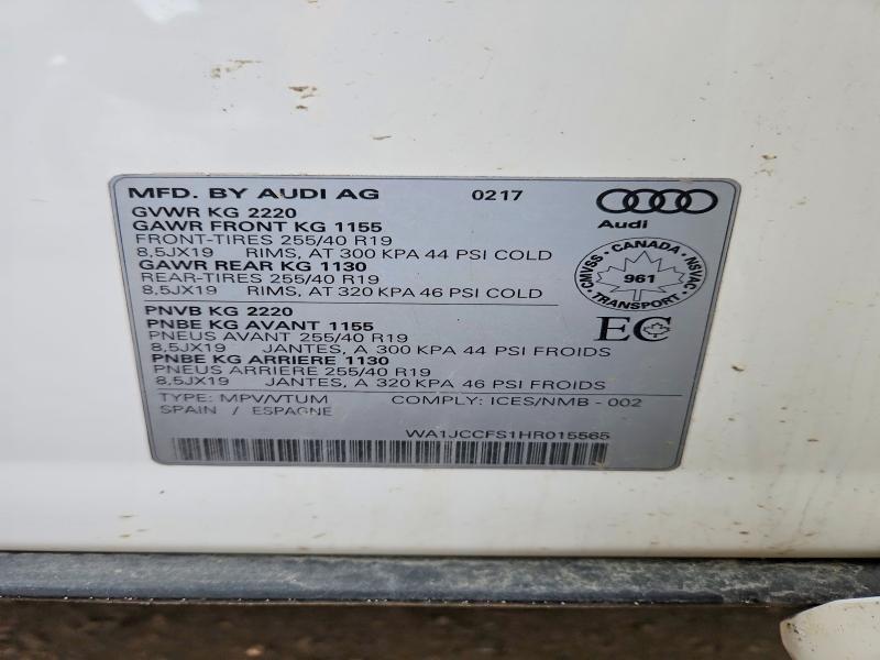 2017 Audi Q3 Premium Plus