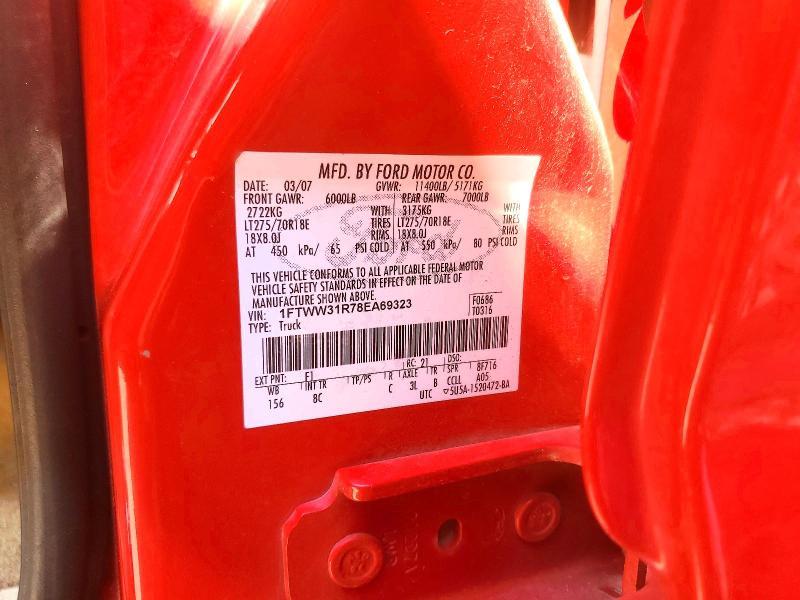 2008 Ford F350 SRW Super Duty