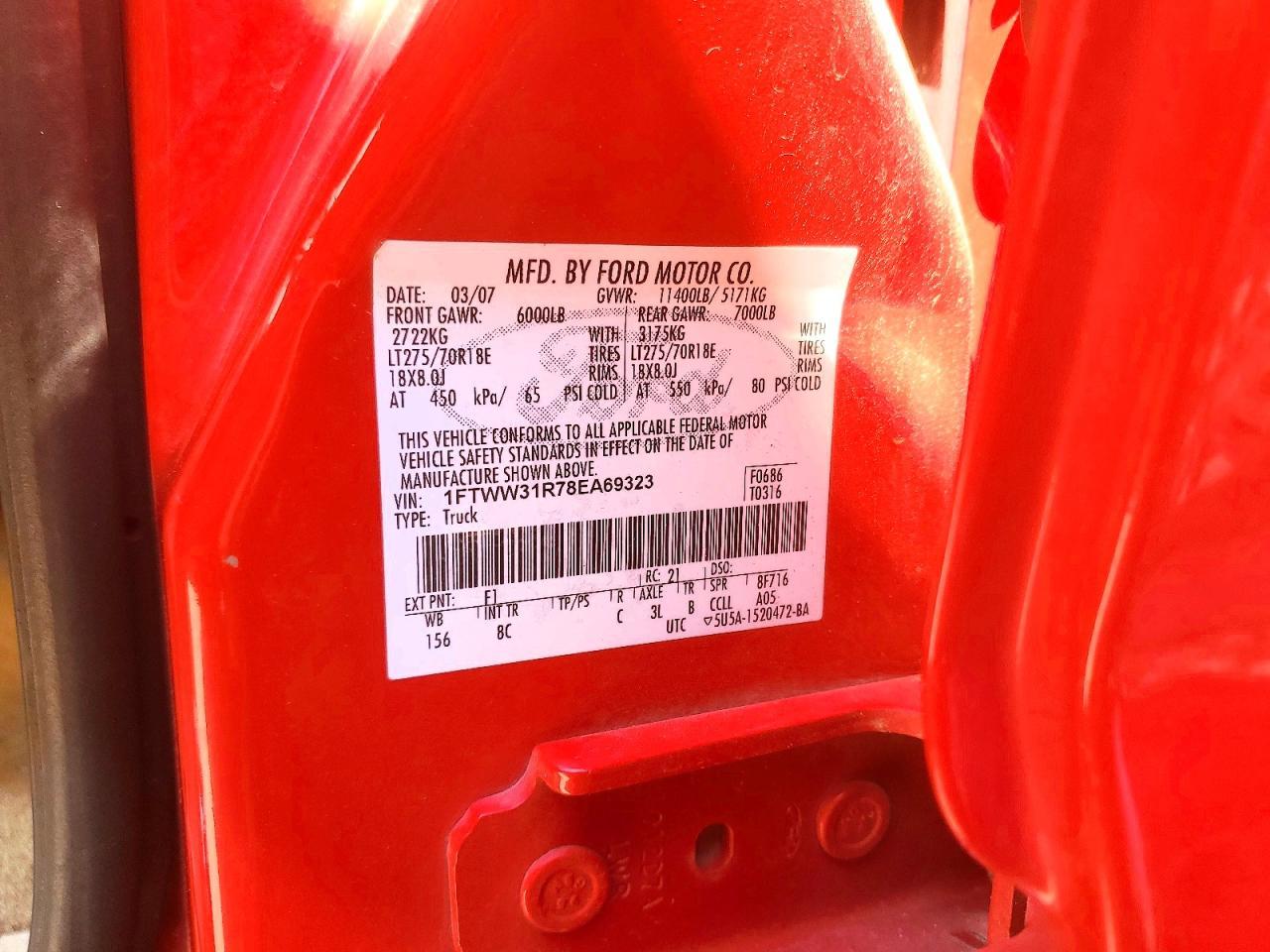 2008 Ford F350 SRW Super Duty