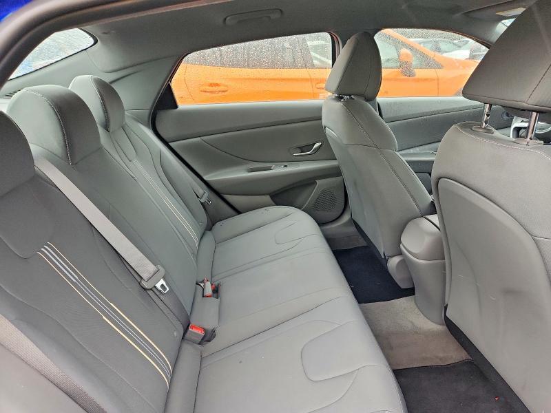 2023 Hyundai Elantra Hybrid Blue