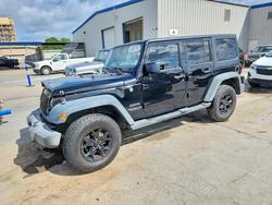 Jeep salvage cars for sale: 2016 Jeep Wrangler Unlimited Sport