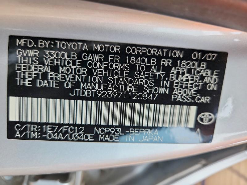 2007 Toyota Yaris