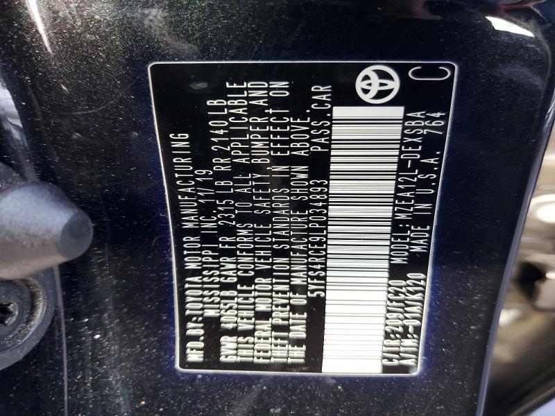 2020 Toyota Corolla se