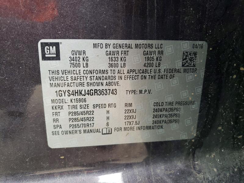 2016 Cadillac Escalade esv Luxury