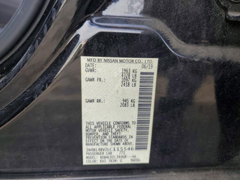 2020 Nissan Altima s