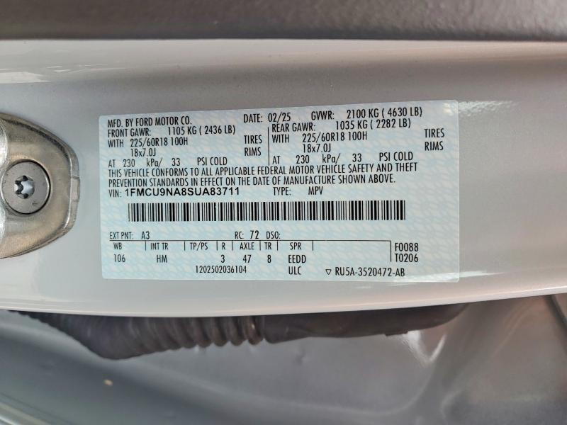 2025 Ford Escape st Line Select