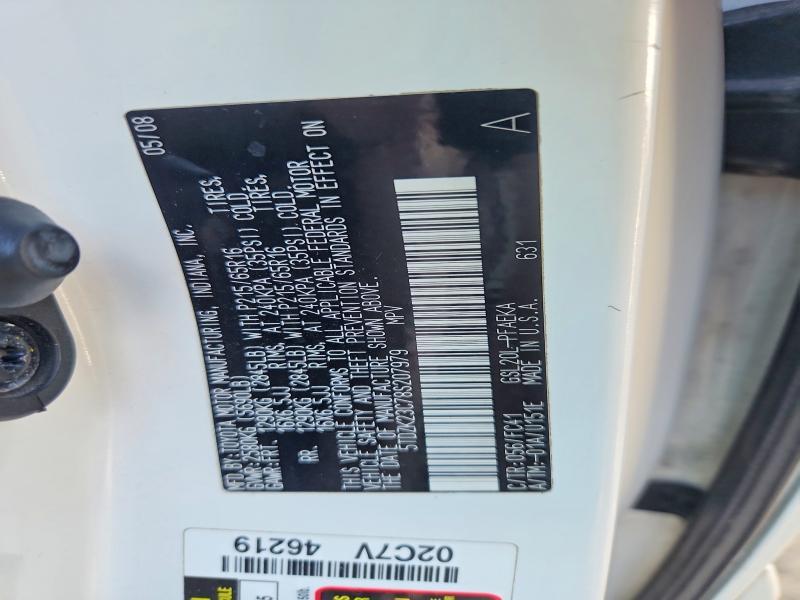 2008 Toyota Sienna le 7-passenger