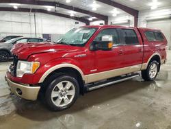 Ford salvage cars for sale: 2013 Ford F150 Supercrew