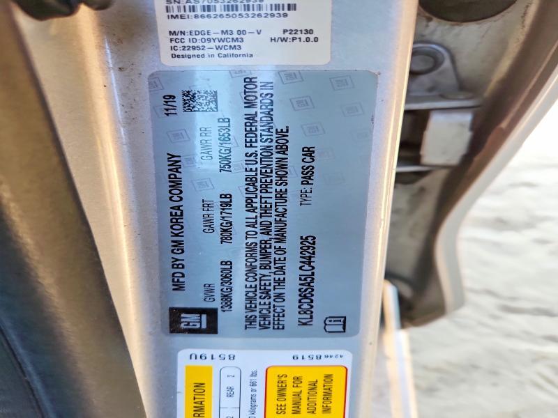 2020 Chevrolet Spark 1LT