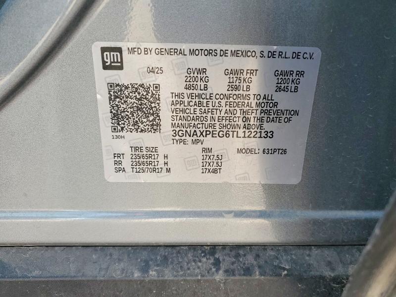 2026 Chev Equinox lt