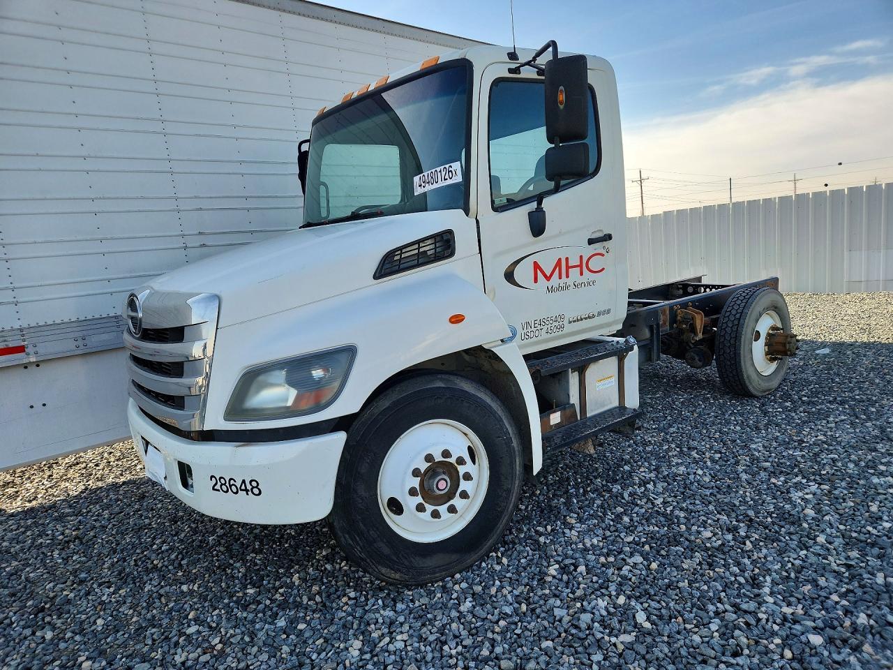 2014 Hino 258/268 Truck Cab AND Chassis