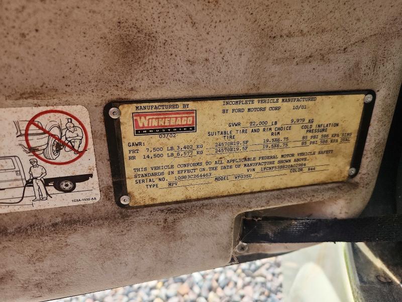 2002 Winn 2002 Ford F550 Super Duty RV