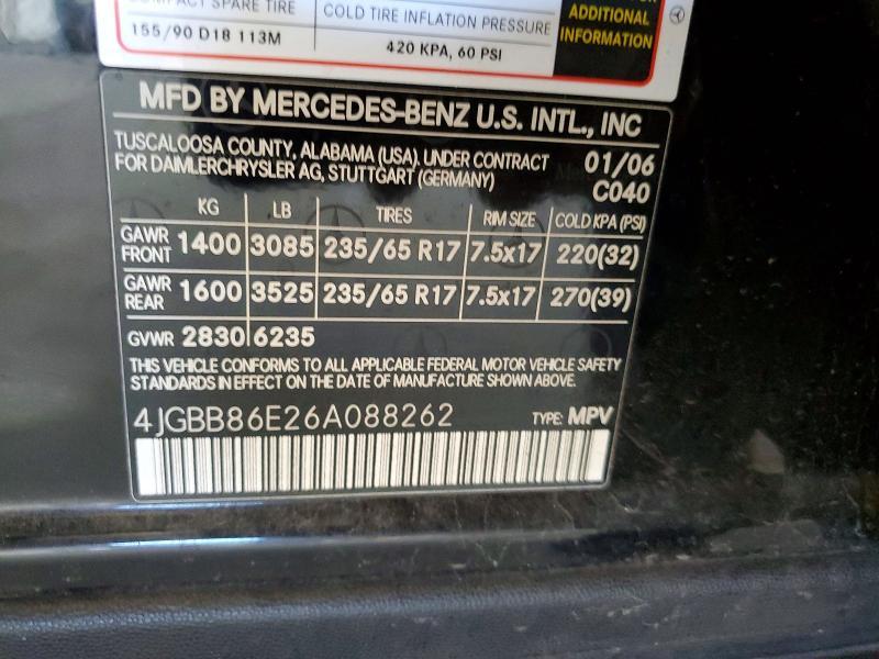 2006 Mercedes-Benz Ml 350