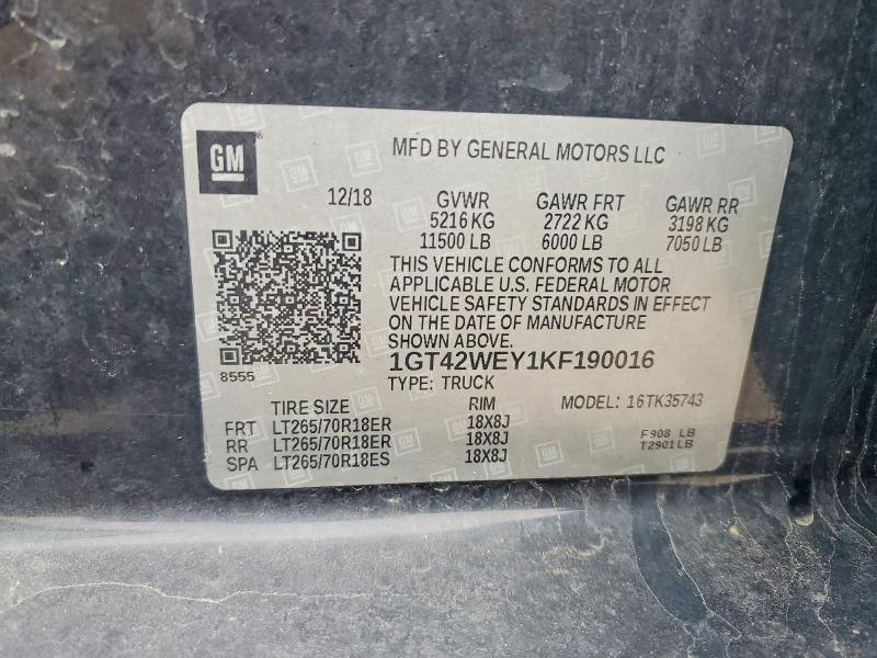 2019 GMC Sierra K3500 Denali