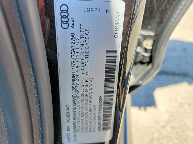 2017 Audi A6 Premium Plus