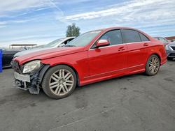 Mercedes-Benz C-class salvage cars for sale: 2009 Mercedes-Benz C300