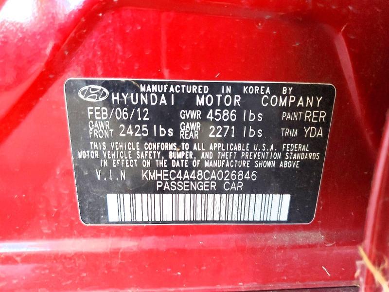 2012 Hyundai Sonata Hybrid