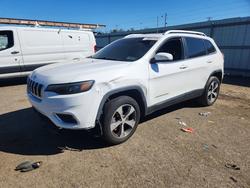 Jeep salvage cars for sale: 2020 Jeep Cherokee Limited